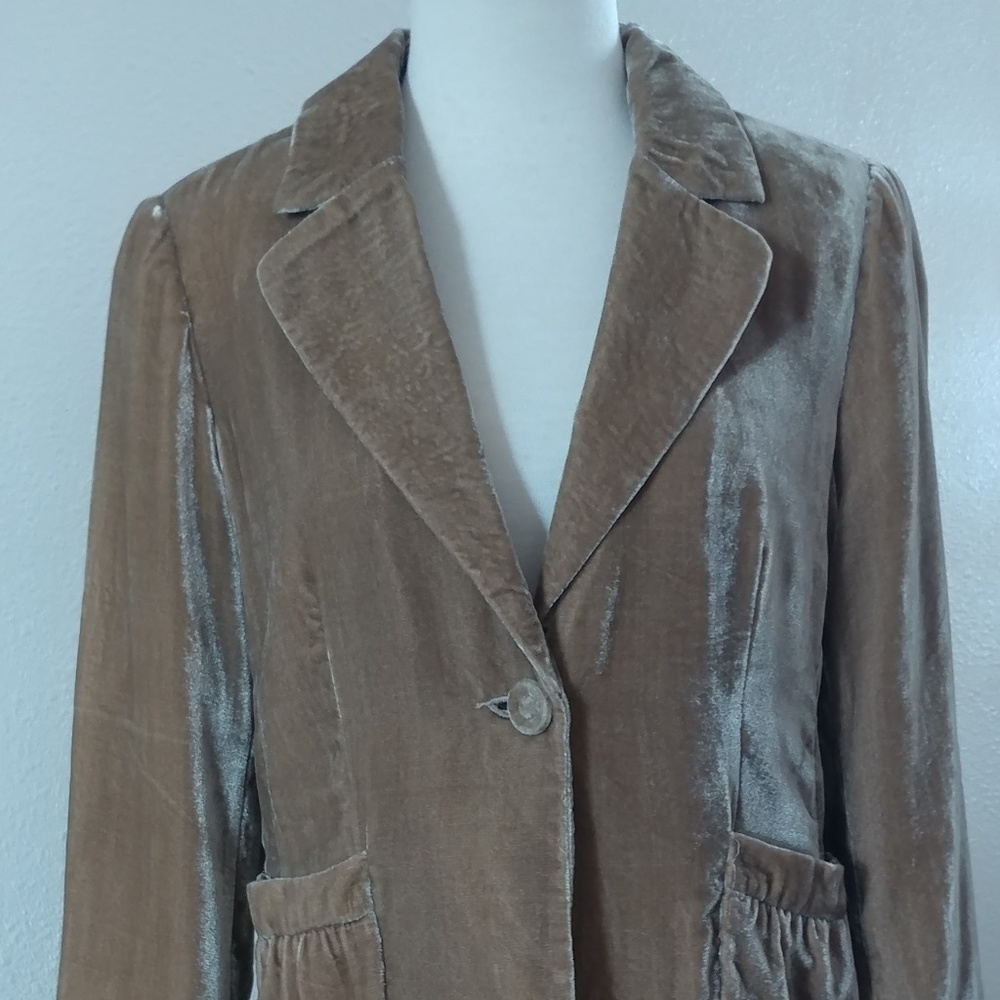 Metro 7  veltet/velour jacket  Sz 6